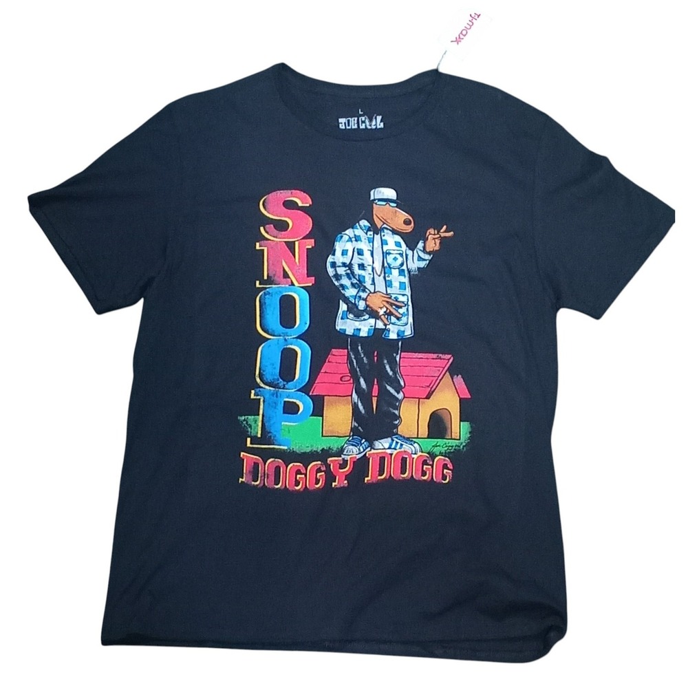 Joe Cool Retro Snoop Doggy Dogg The Dogg Collection T-Shirt Size Large